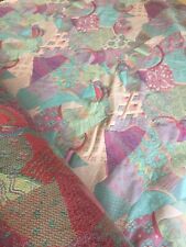 127 Polsterstoff Webstoff buntes Muster Polsterer Möbelstoff  