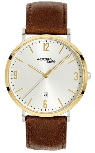 Adora saphir herrenuhr titan - adora, >