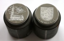 Rarität historische Prägestempel für Münze Medaille Wappen Titz Nr. 5266-23