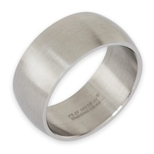 Band ring edelstahl damenring - band,