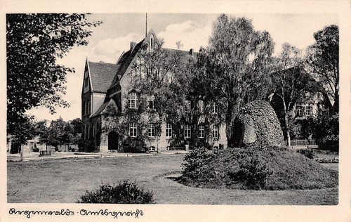 Regenwalde pommern postkarte - pommern,