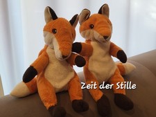 IKEA VANDRIG RÄV Fuchs Baby Kind ca.  20 cm Stofftier Orange Weiß Plüschtier