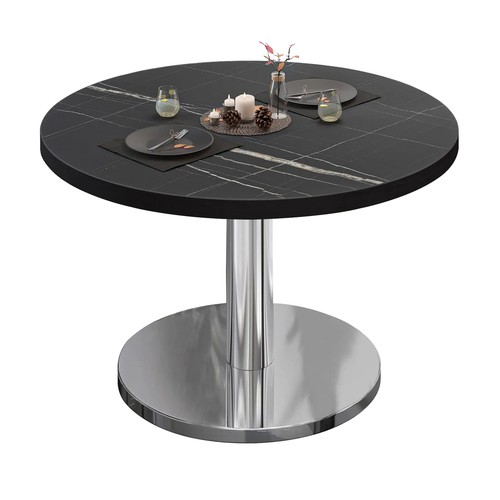 Bistro loungetisch ø h - bn, |