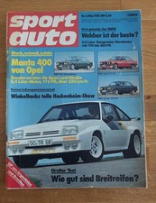 Sport Auto 05/1981 Opel Manta