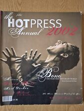 Hot Press Magazine ANNUAL 2002, U2, BONO, MADONNA, BOB DYLAN
