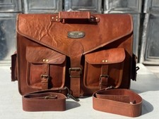 45.7cm Handtasche Herren Leder