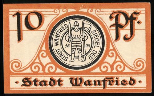 Notgeld wanfried pf - wanfried,, 10