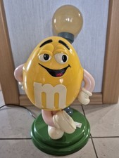 Vintage M&M's - M und M  Werbefigur 1999 Mars Lampe Tischlampe Nachtleuchte