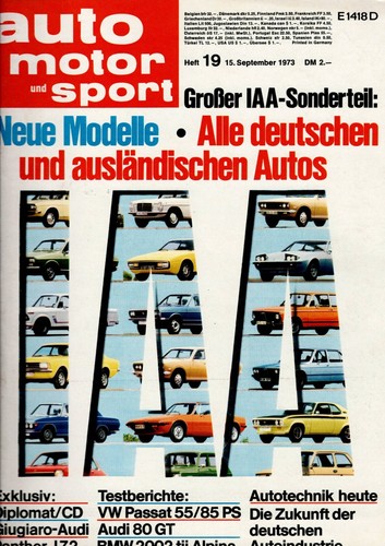 Auto motor sport heft - auto,
