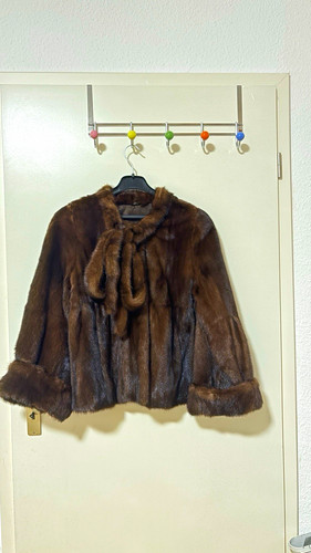 Pelzjacke damen braun - damen, kurz