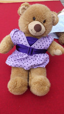 Build a Bear "Bär", 37cm mit Kleid und org. Geburtsurkunde