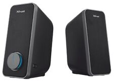 Trust Arys 2.0 PC Lautsprecher Set, 28 Watt, 3,5 Mm AUX Klinke, Boxen Mit Usb-St
