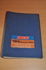 Ersatzteilkatalog FIAT 124 Special T 1600 1972  Ersatzteilliste Ausführungen 