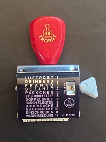 Trodat wortbandstempel d - trodat, –