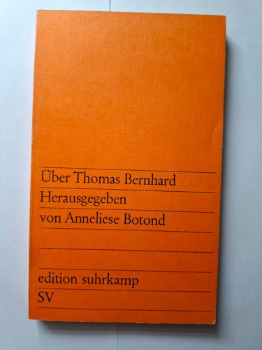 über thomas bernhard - Über,