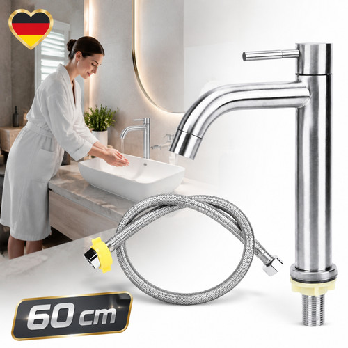 Edelstahl wasserhahn einloch - edelstahl,