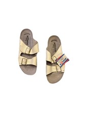 Rohde Damen  Pantolette 41 Leder  weiß Sandalen Hausschuhe Sommerschuhe