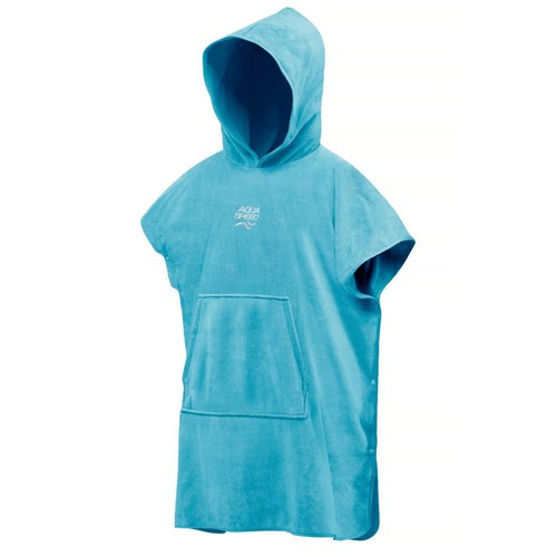 Aqua speed poncho handtuch mit - aqua,