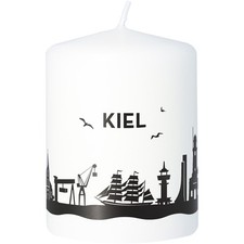 Stumpenkerze skyline kiel - stumpenkerze,