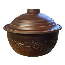 Keramiktopf aus rotem Lehm