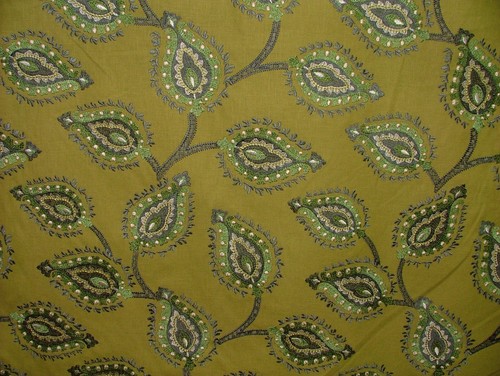 Bestickt jacquard vorhangstoff - bestickt,