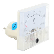 Analoges DC Voltmeter 0-200V Hochpräzises Spannungsmessgerät für Schalttafel