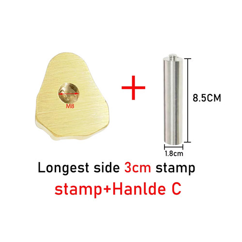 Logo brandstempel messing - brandstempel, für