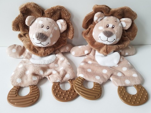 Löwe kuscheltuch stofftier - 2x,