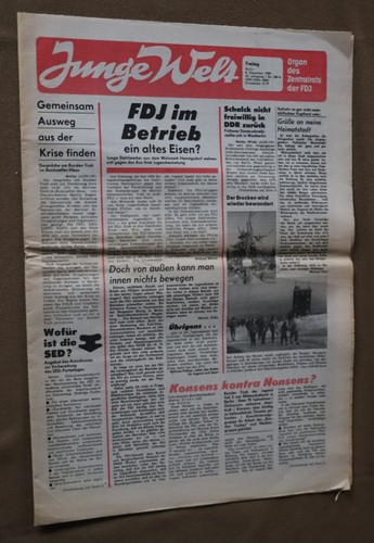 Zeitung junge welt dezember - "junge,