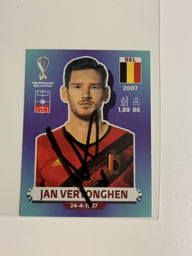 Jan vertonghen autogramm - jan,
