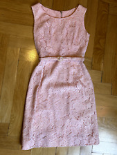 Dreiteiliges 50er Jahre original Kleid rosa Spitze Rockabilly 50s Hepcat Vintage