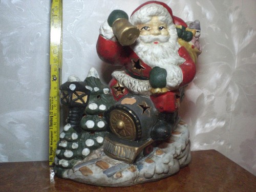 Weihnachtsmann teelichthalter - weihnachtsmann,