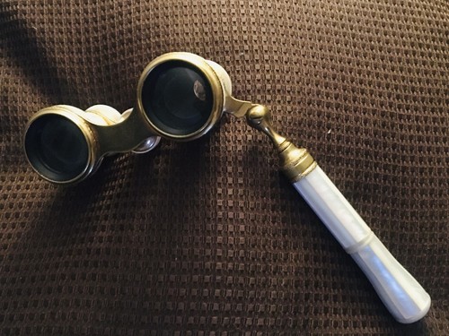Opernglas mit handgriff - mit,