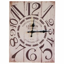 Wanduhr 30 x 40 cm Vintage