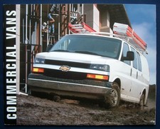 Prospekt brochure 2003 Chevrolet Chevy Commercial Vans Express  + Astro (USA)