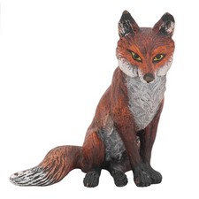 9,7 cm - Wiener Bronze 'Sitzender Fuchs'