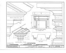 6. Main cornice and dining