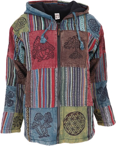 Goa jacke patchwork - goa, jacke,