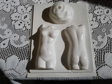 Gießform Torso Frau weiblich ca. 5,5x14cm für Gips, Beton, Wachs, Seife,...