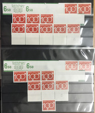 114 Schweden SET Rollenstreifen postfrisch