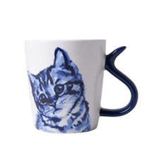 Heinen delfts blauw mok - blauw,