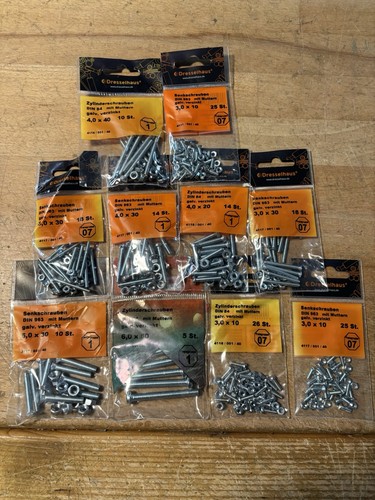 Marken packungen schrauben - 10,