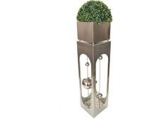 Säulenförmiger Pflanzkübel