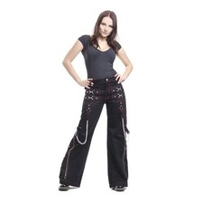 GOTHIC BONDAGES HOSE - schwarz