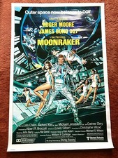 Moonraker UK Filmplakat Poster, 61x91cm, James Bond, Roger Moore, 007