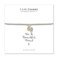 Life Charms versilbertes