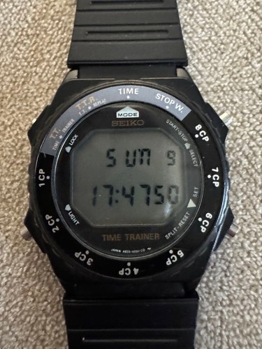 Seiko time trainer - time, digital