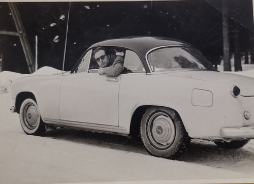 Vintage foto alt simca sport - foto,
