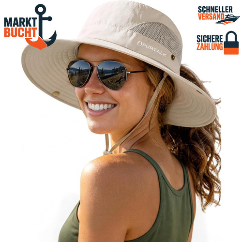 Damen sonnenhut faltbar - sonnenhut,