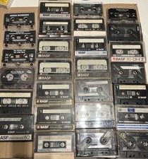 32 .Stück Cassetten -BASF - -Music Cassetten Ferro + Chromdixid Chrome Super 2